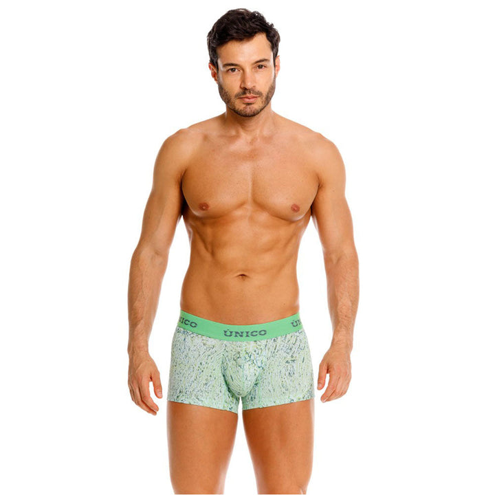 Mundo Unico Hunos Men's Boxer Briefs in Green – men's boxer briefs Handmade in Colombia