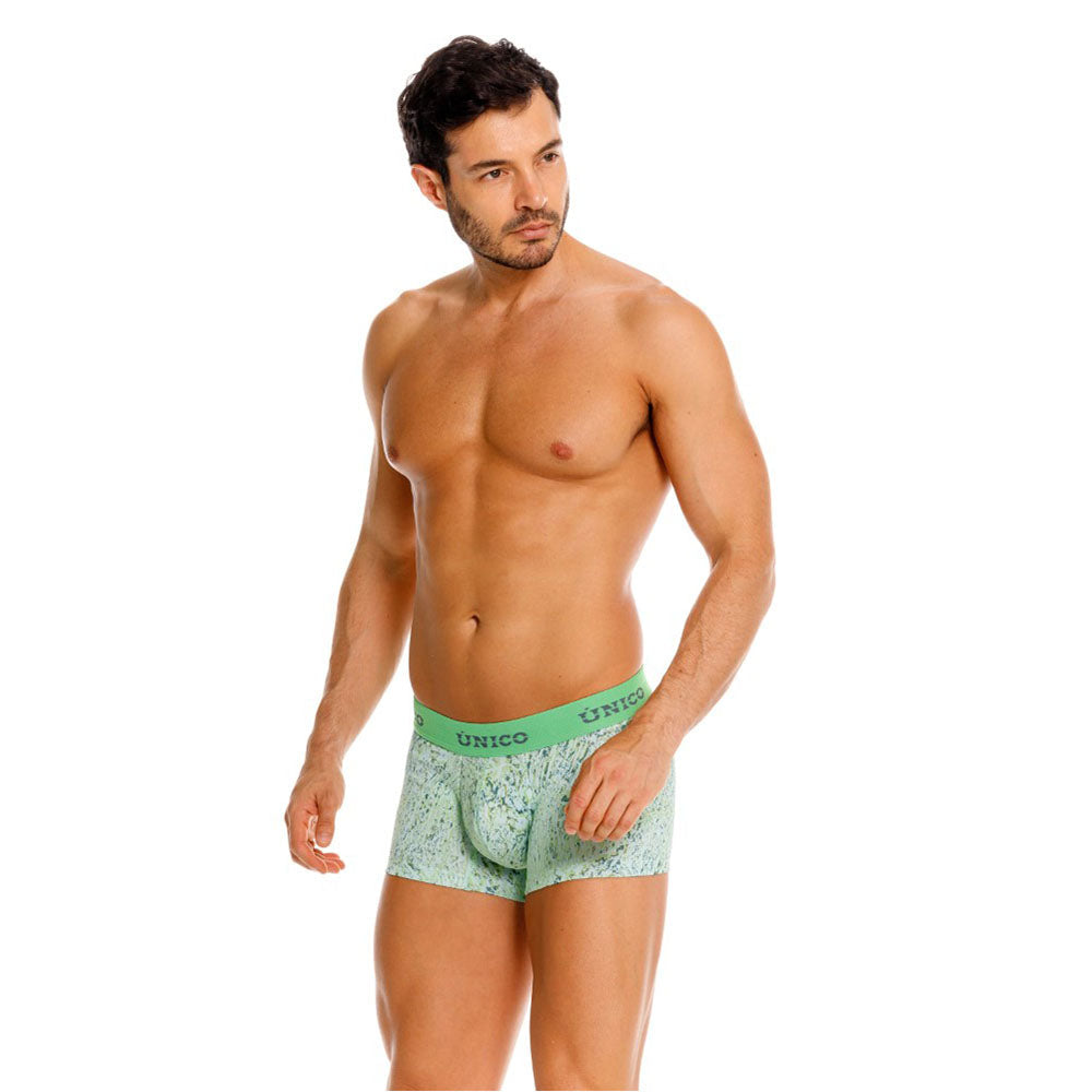 Mundo Unico Hunos Men's Boxer Briefs in Green – men's boxer briefs Handmade in Colombia