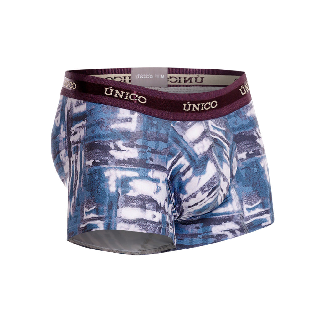 Mundo Unico Impasto Men's Trunk Underwear | Blue