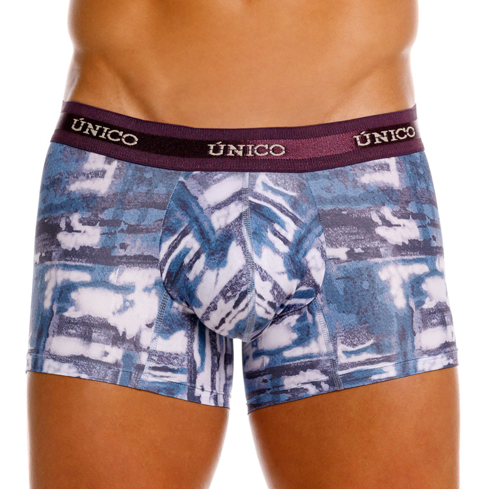 Mundo Unico Impasto Men's Trunk Underwear | Blue