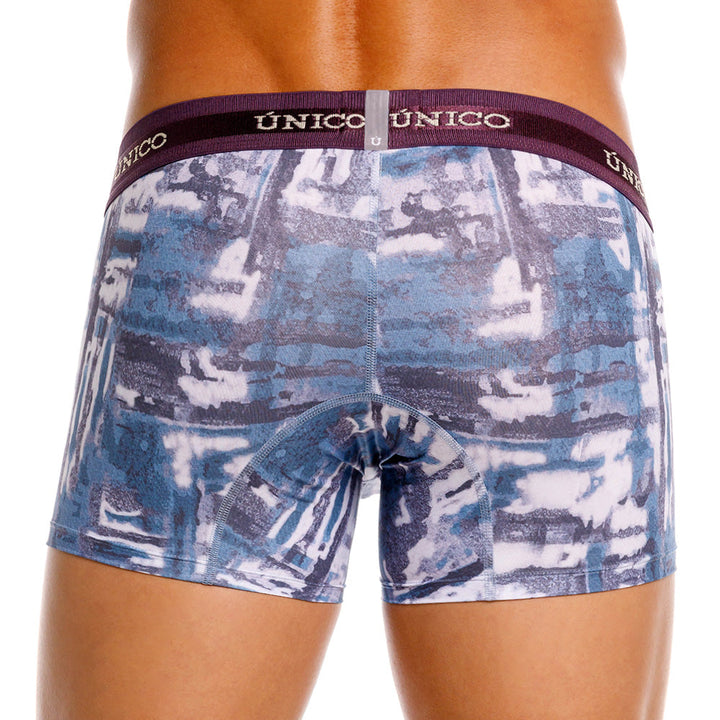 Mundo Unico Impasto Men's Trunk Underwear | Blue