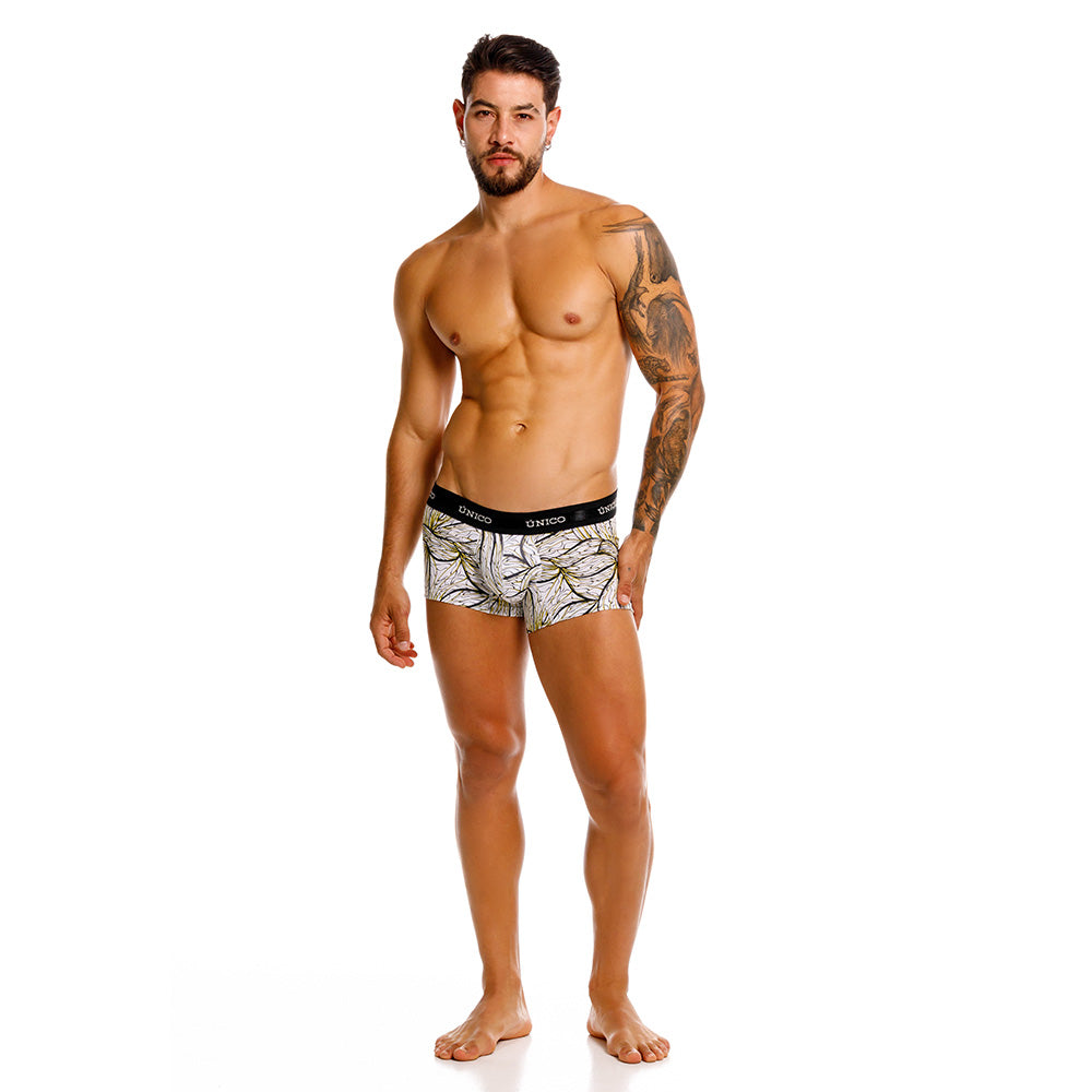 Mundo Unico Ladera Men's Trunk Underwear | White
