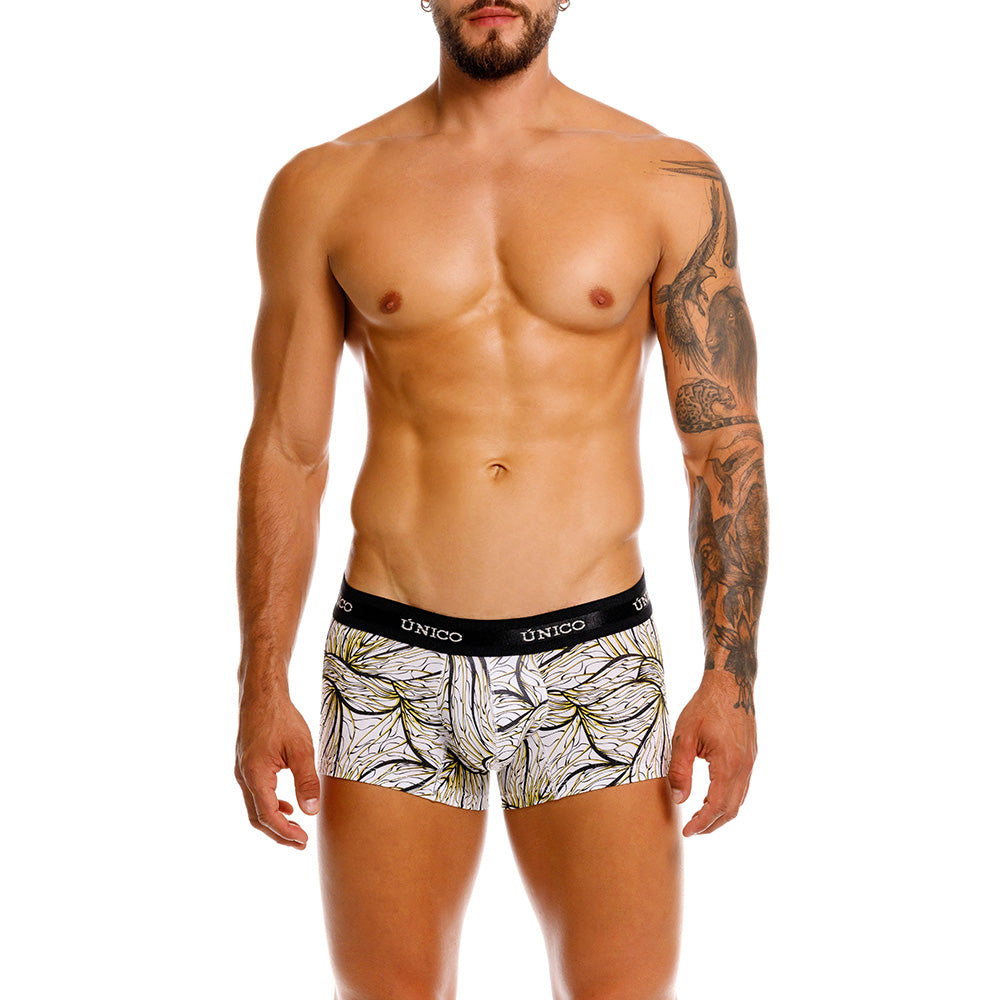 Mundo Unico Ladera Men's Trunk Underwear | White
