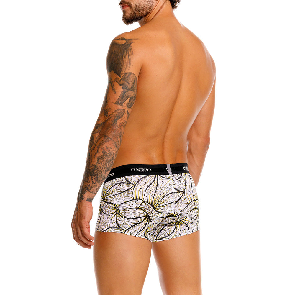 Mundo Unico Ladera Men's Trunk Underwear | White