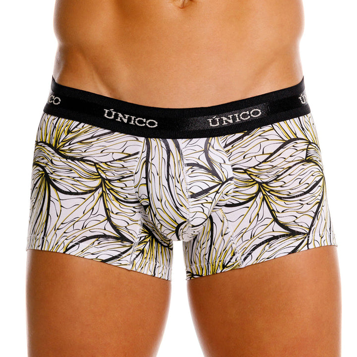 Mundo Unico Ladera Men's Trunk Underwear | White
