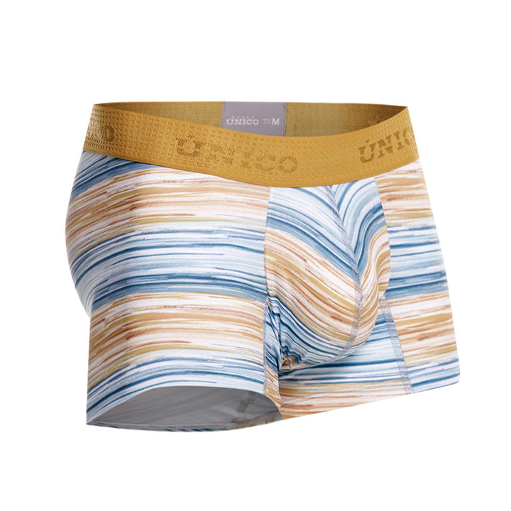 Mundo Unico Lejania Men's Trunk Underwear | Yellow