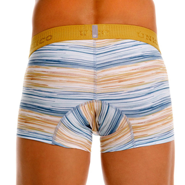 Mundo Unico Lejania Men's Trunk Underwear | Yellow