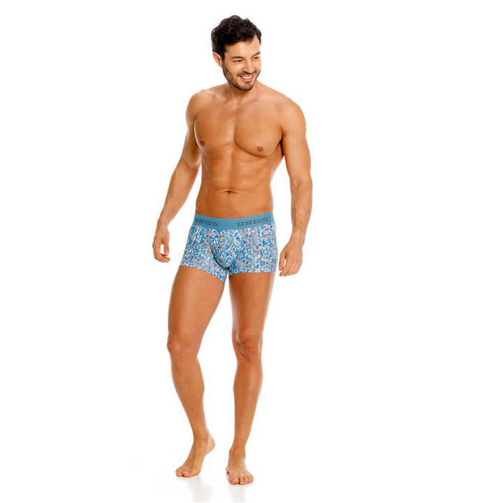 Mundo Unico Lignina Men's Boxer Briefs in Blue – men's boxer briefs Handmade in Colombia