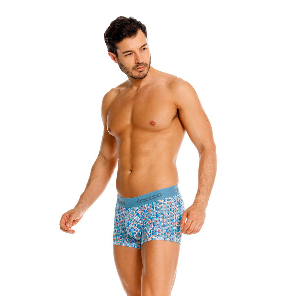 Mundo Unico Lignina Men's Boxer Briefs in Blue – men's boxer briefs Handmade in Colombia