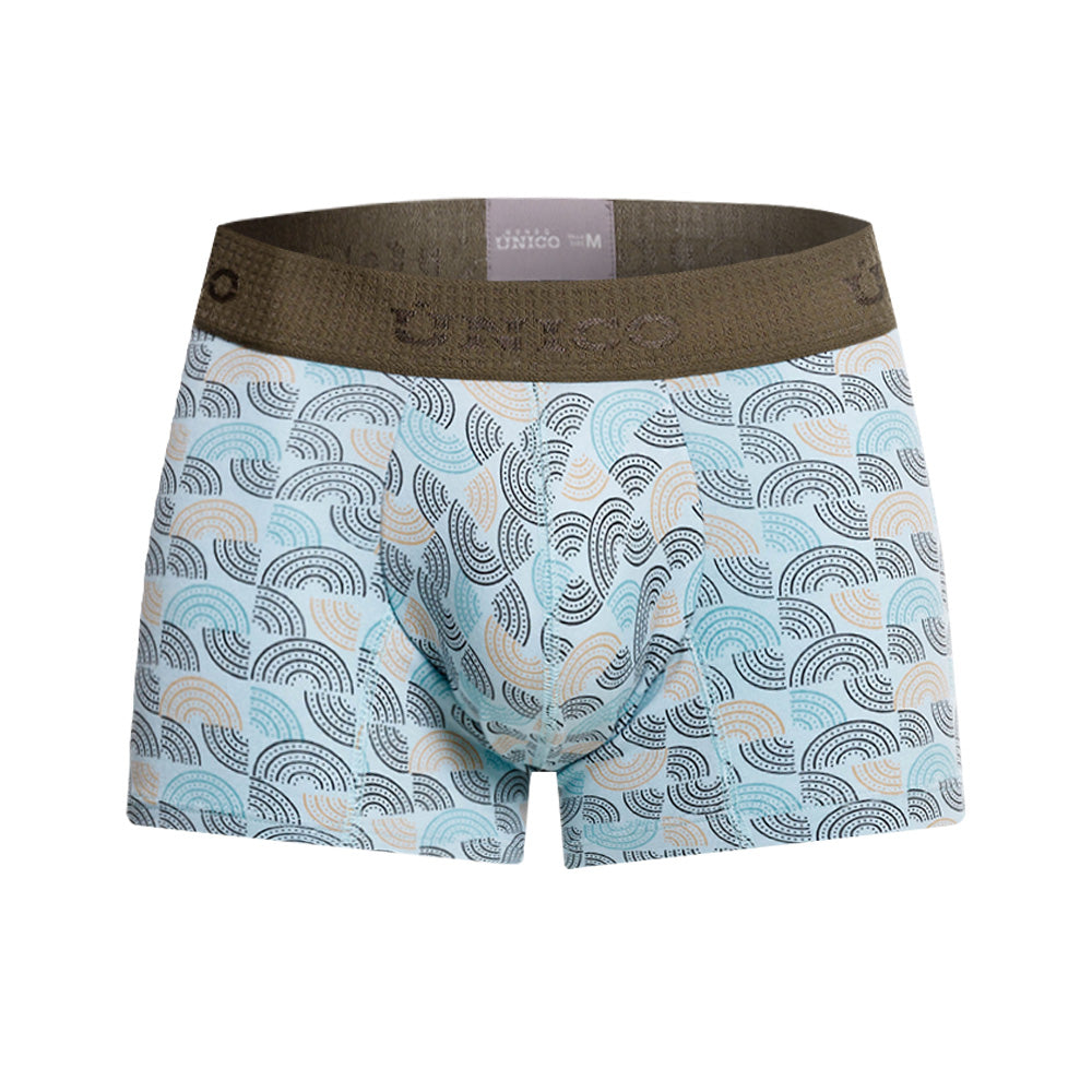 Mundo Unico Medialuna Men's Trunk Underwear | Green
