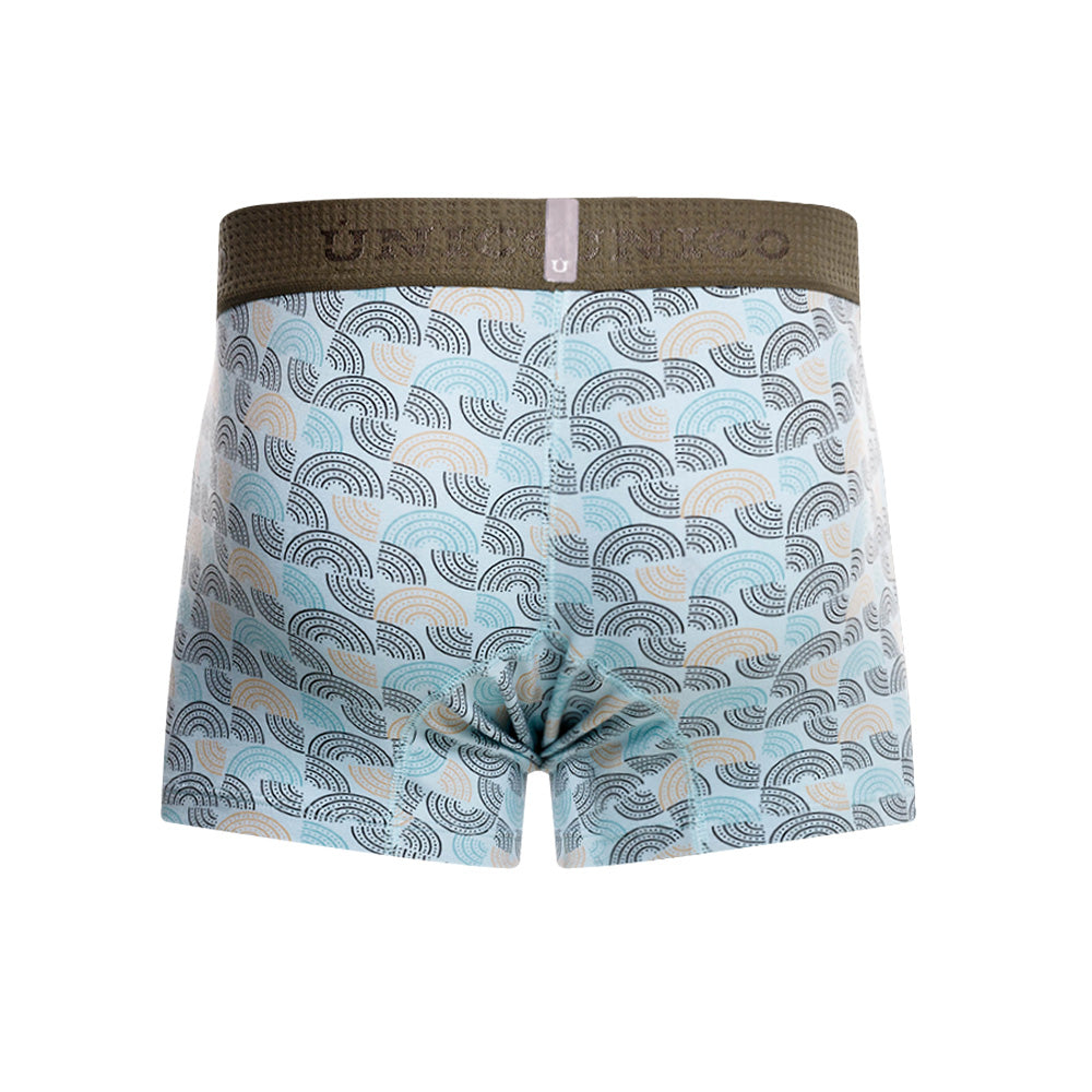 Mundo Unico Medialuna Men's Trunk Underwear | Green