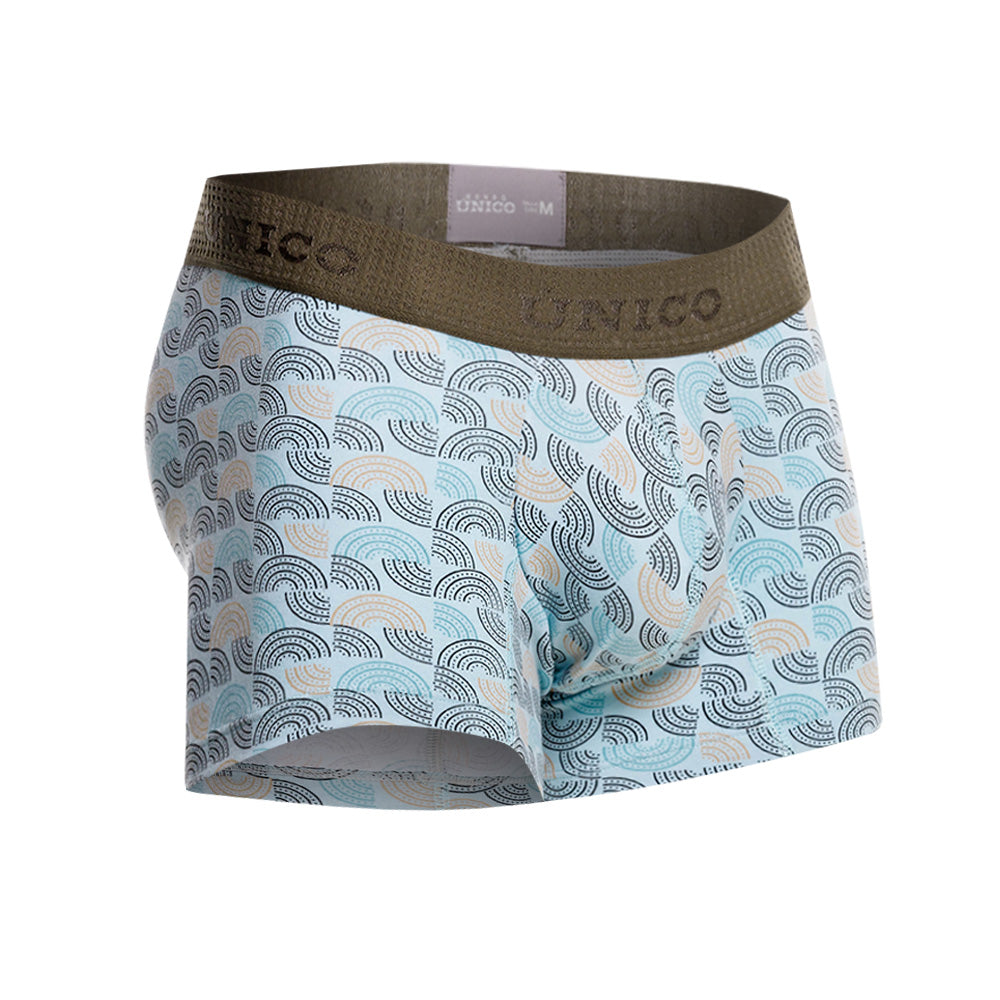 Mundo Unico Medialuna Men's Trunk Underwear | Green