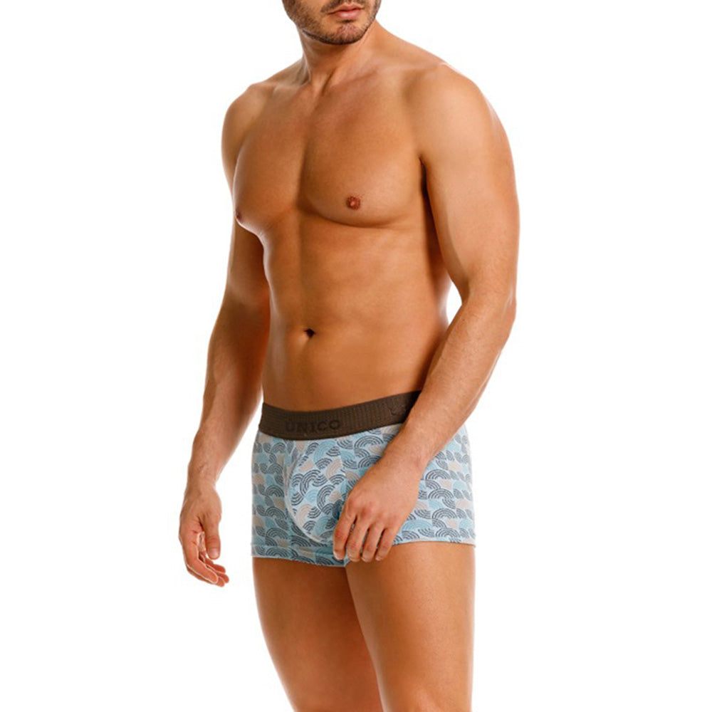 Mundo Unico Medialuna Men's Trunk Underwear | Green