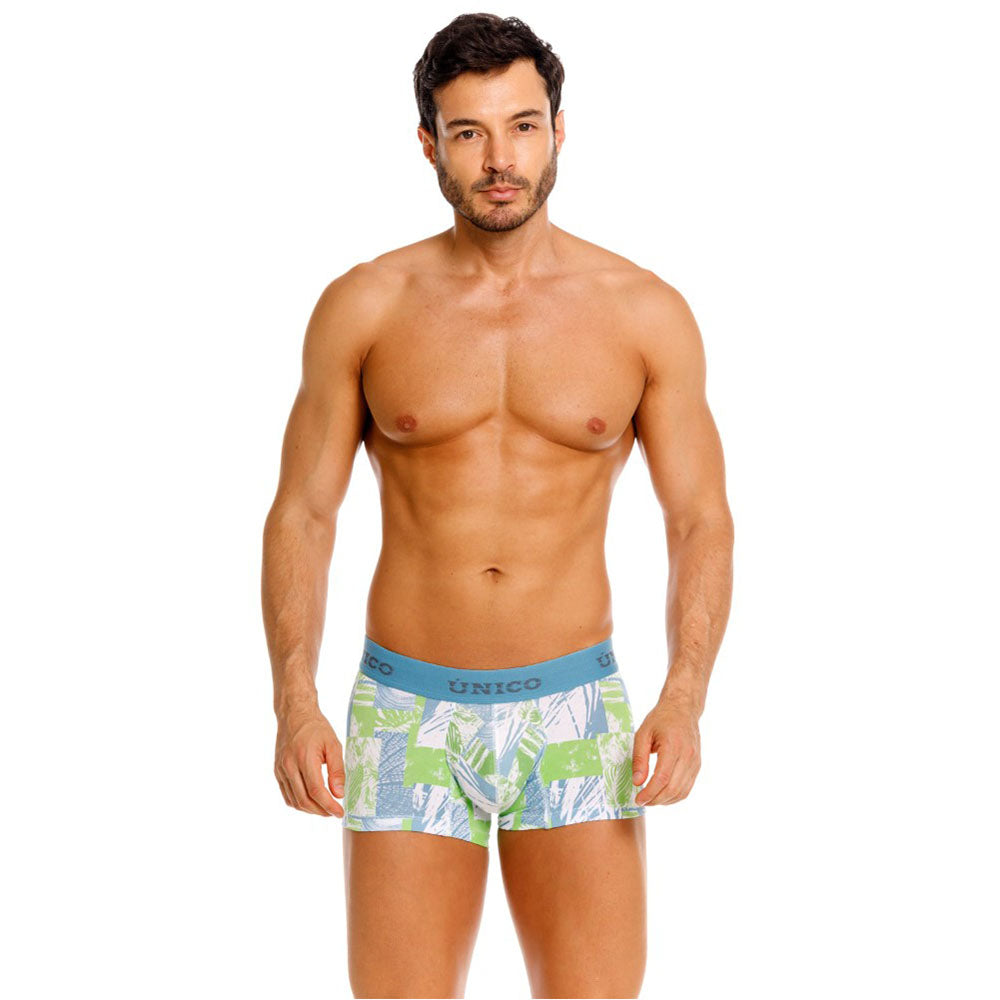 Mundo Unico Mimosa Men's Boxer Briefs in Green – men's boxer briefs Handmade in Colombia