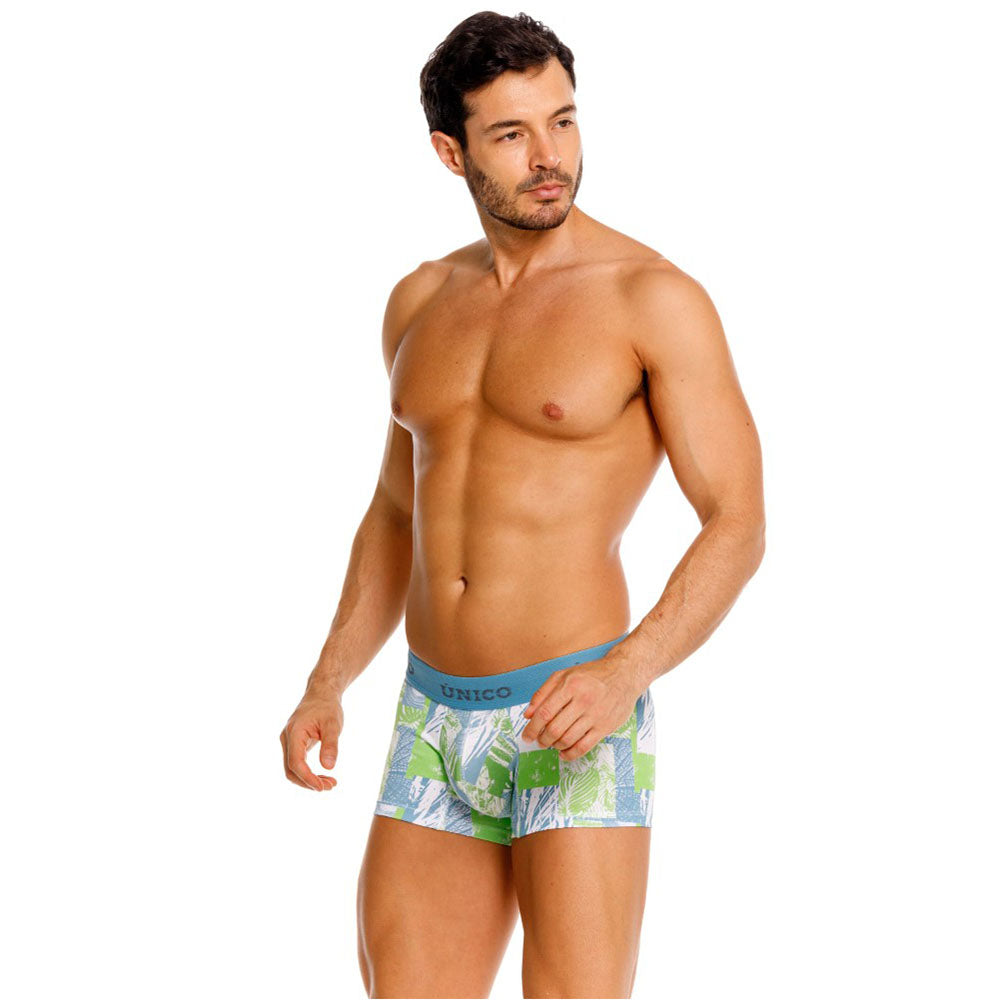 Mundo Unico Mimosa Men's Boxer Briefs in Green – men's boxer briefs Handmade in Colombia
