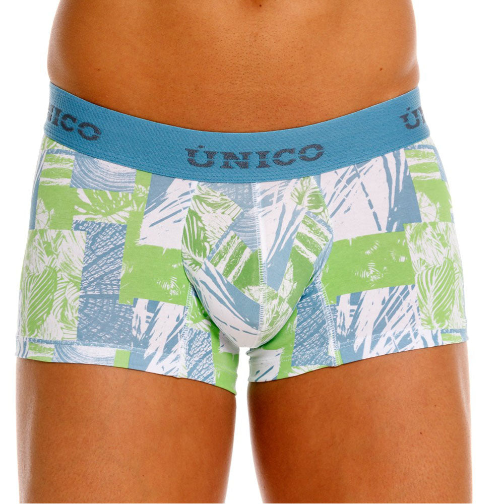 Mundo Unico Mimosa Men's Boxer Briefs in Green – men's boxer briefs Handmade in Colombia