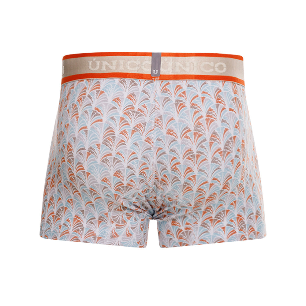 Mundo Unico Men’s Boxer Corto Nucleo Blanco - Premium Cotton Trunk Boxer Briefs