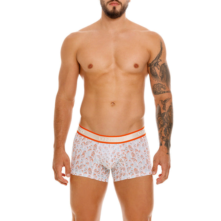 Mundo Unico Men’s Boxer Corto Nucleo Blanco - Premium Cotton Trunk Boxer Briefs