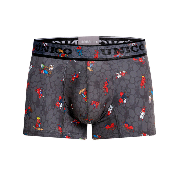Mundo Unico Obreros Men's Boxer Briefs in Gray – men's boxer briefs Handmade in Colombia