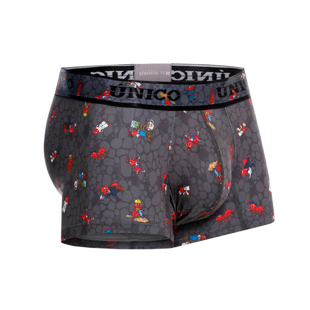 Mundo Unico Obreros Men's Boxer Briefs in Gray – men's boxer briefs Handmade in Colombia