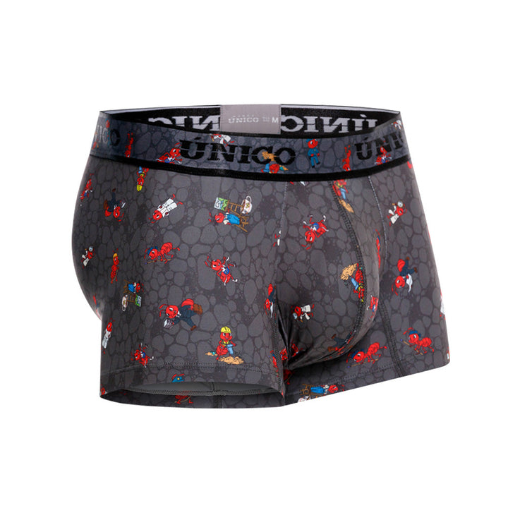 Mundo Unico Obreros Men's Boxer Briefs in Gray – men's boxer briefs Handmade in Colombia