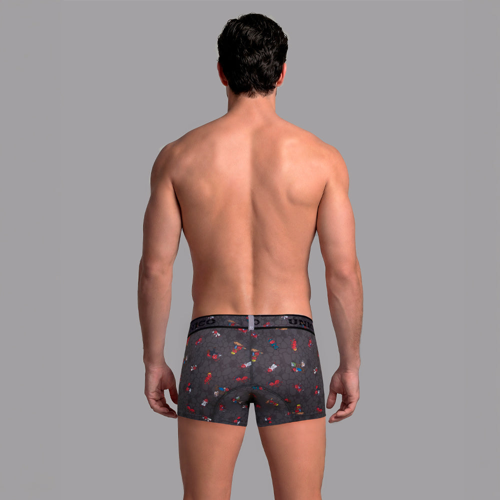 Mundo Unico Obreros Men's Boxer Briefs in Gray – men's boxer briefs Handmade in Colombia