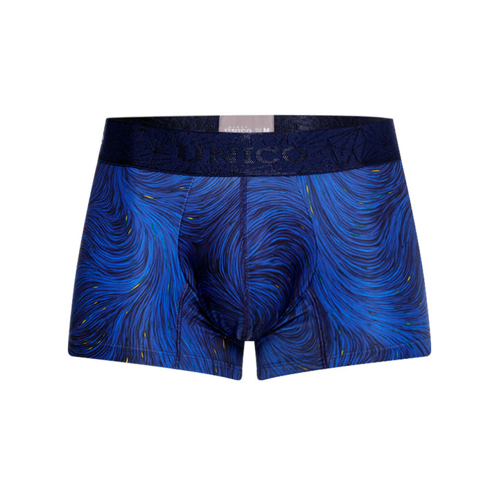 Mundo Unico Ondulante Men's Boxer Briefs in Blue – men's boxer briefs Handmade in Colombia