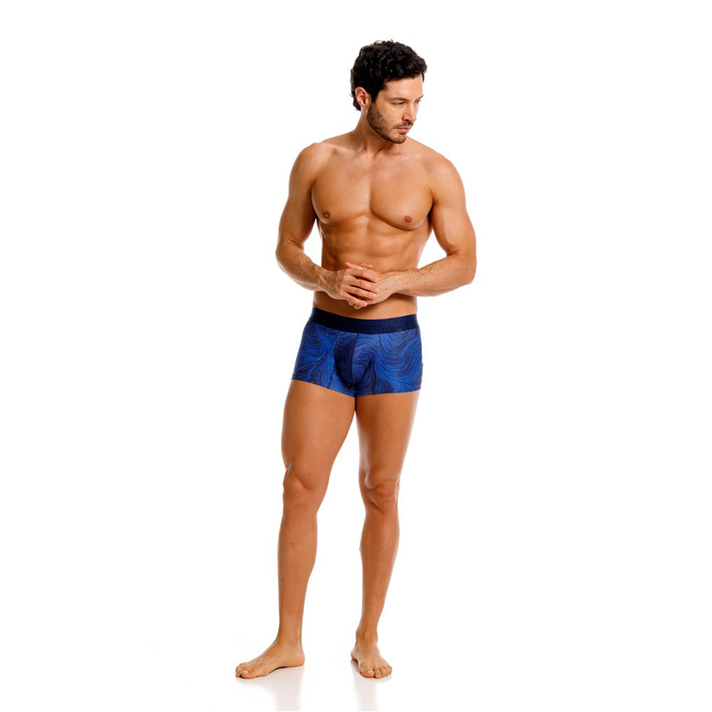 Mundo Unico Ondulante Men's Boxer Briefs in Blue – men's boxer briefs Handmade in Colombia