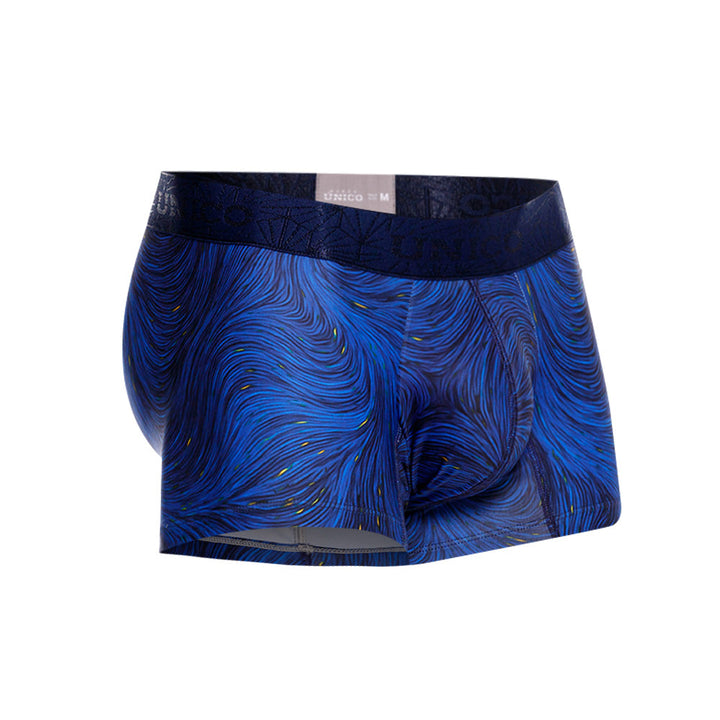 Mundo Unico Ondulante Men's Boxer Briefs in Blue – men's boxer briefs Handmade in Colombia