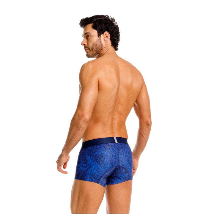 Mundo Unico Ondulante Men's Boxer Briefs in Blue – men's boxer briefs Handmade in Colombia