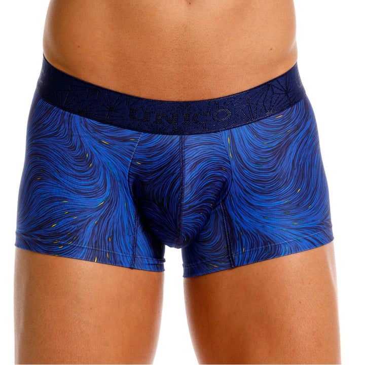 Mundo Unico Ondulante Men's Boxer Briefs in Blue – men's boxer briefs Handmade in Colombia