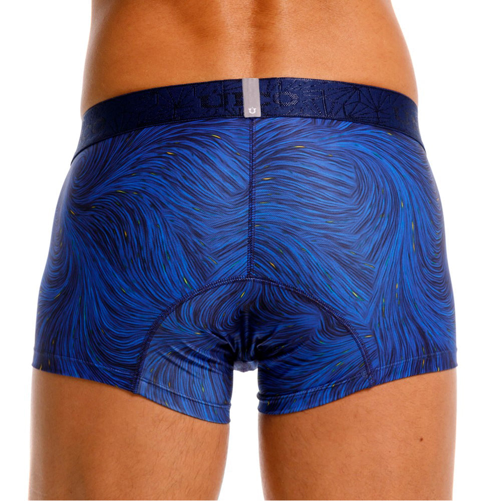 Mundo Unico Ondulante Men's Boxer Briefs in Blue – men's boxer briefs Handmade in Colombia