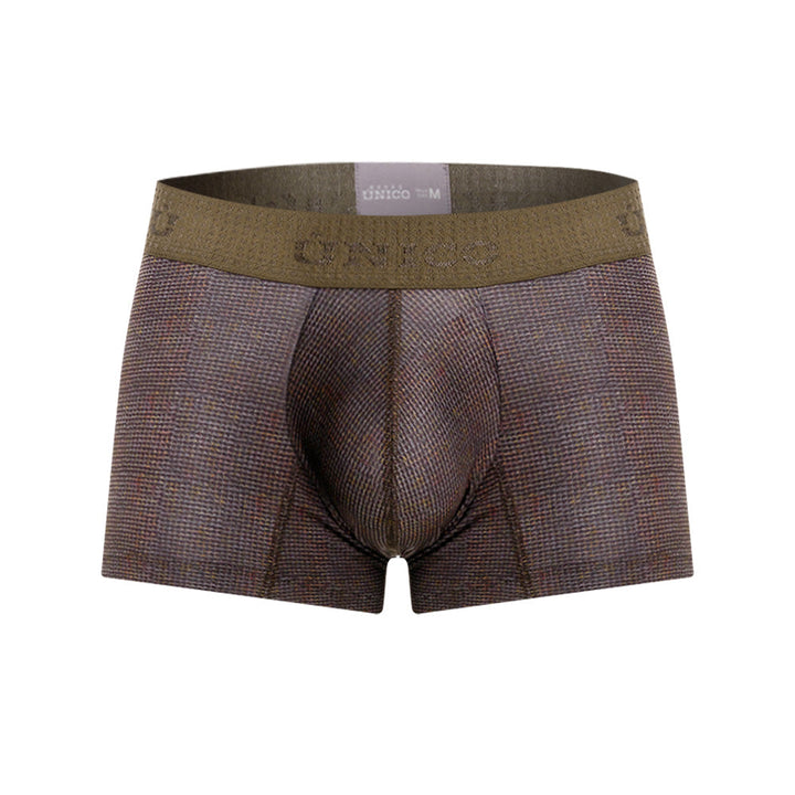 MUNDO ÚNICO "Ovillo" Green Printed Short Boxer Briefs (BOXER CORTO OVILLO VERDE)