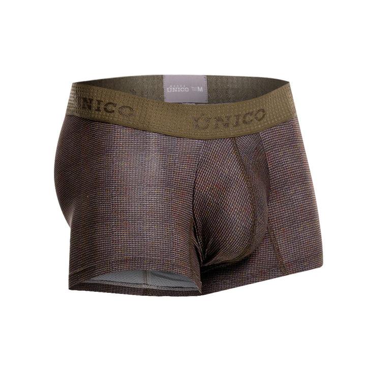 MUNDO ÚNICO "Ovillo" Green Printed Short Boxer Briefs (BOXER CORTO OVILLO VERDE)