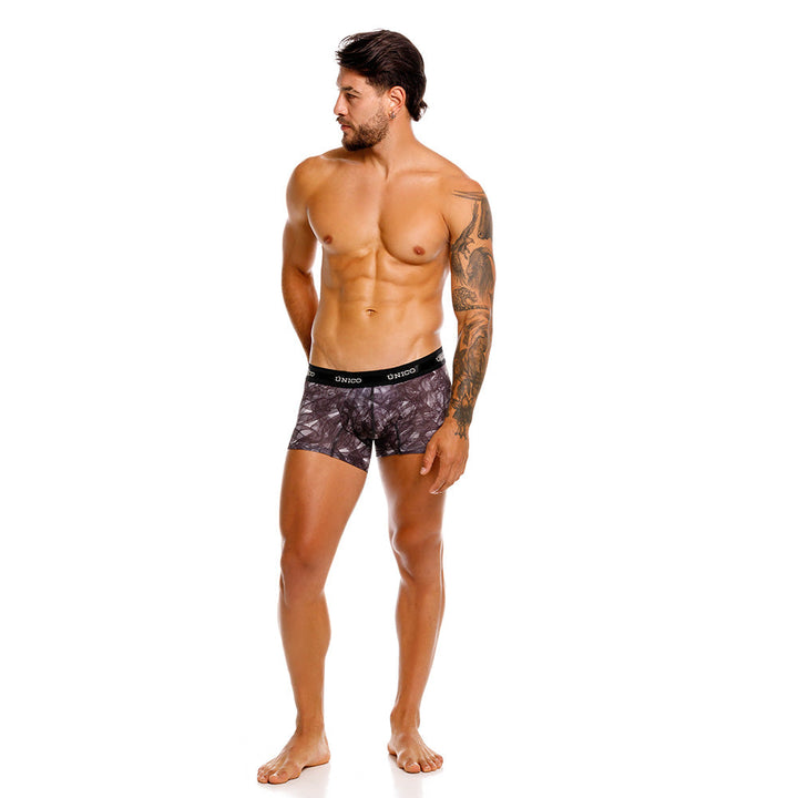 Mundo Unico Quipu Men's Trunk Underwear | Black