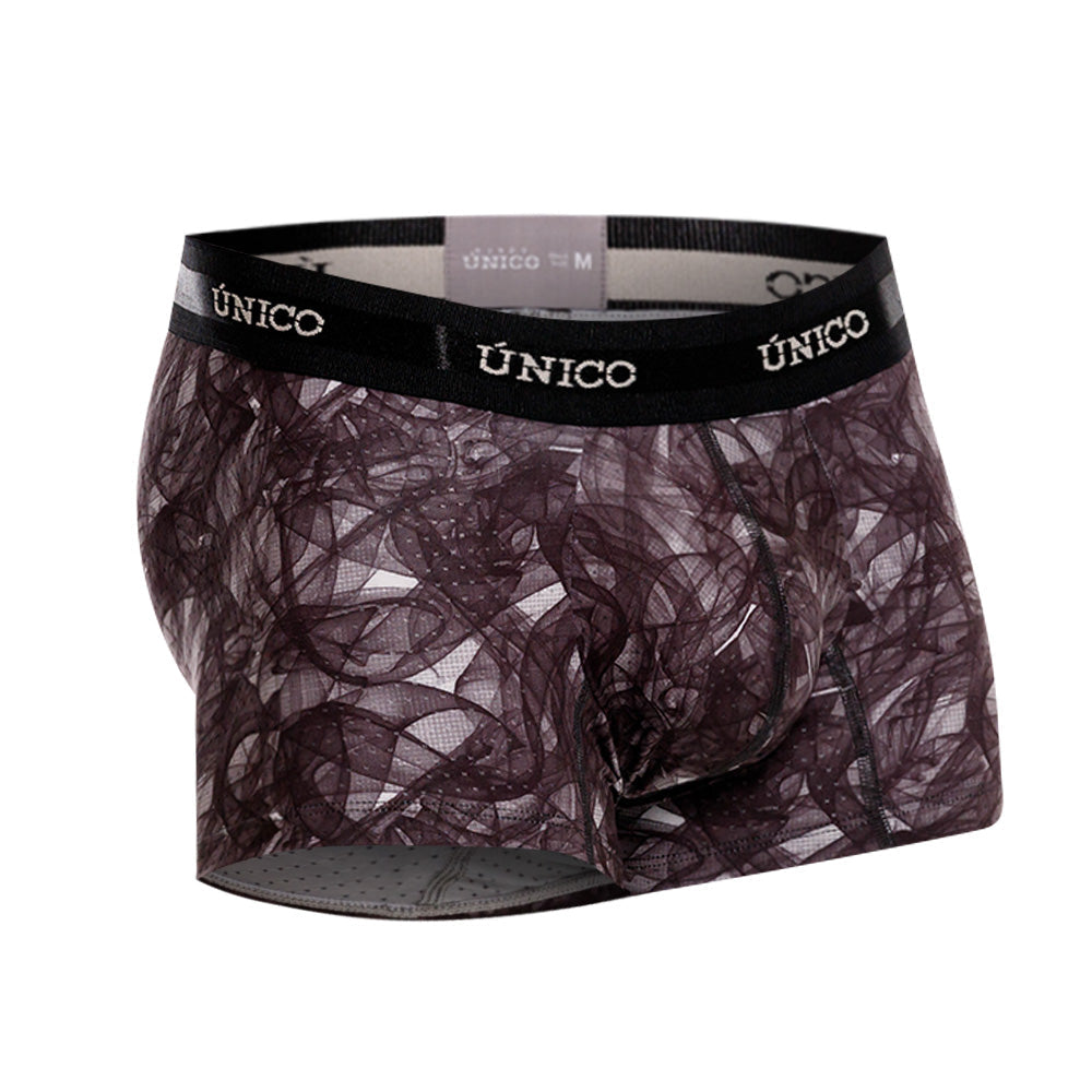 Mundo Unico Quipu Men's Trunk Underwear | Black