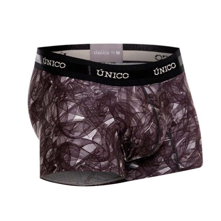 Mundo Unico Quipu Men's Trunk Underwear | Black