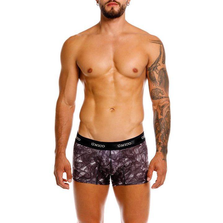 Mundo Unico Quipu Men's Trunk Underwear | Black