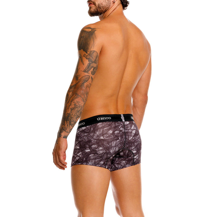 Mundo Unico Quipu Men's Trunk Underwear | Black