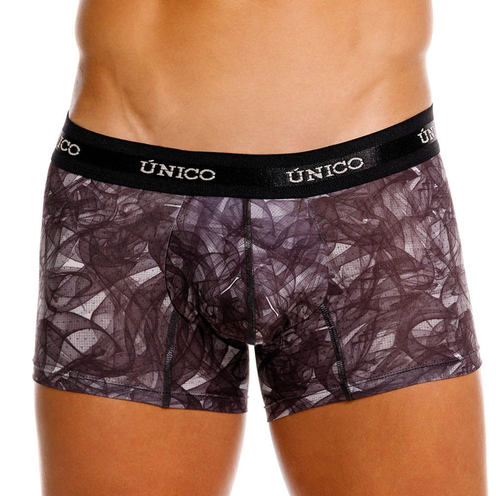Mundo Unico Quipu Men's Trunk Underwear | Black