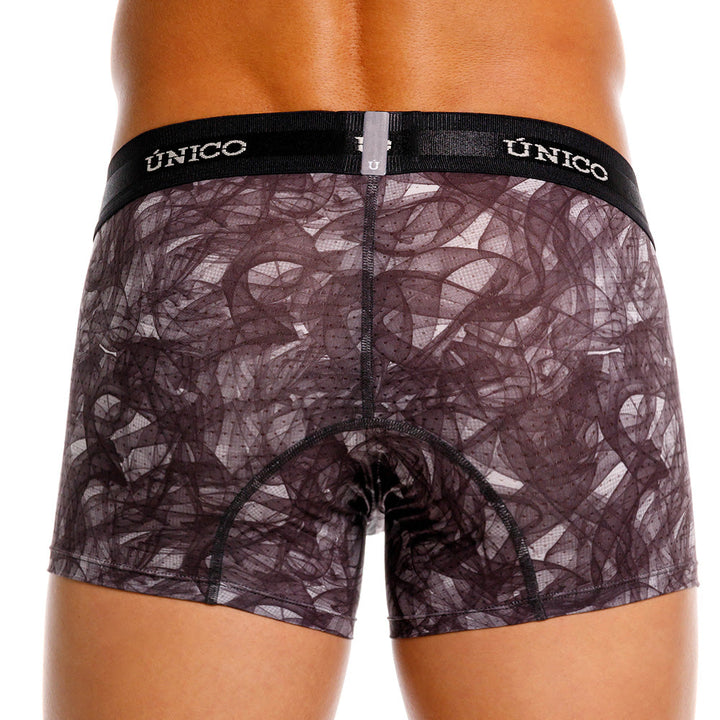 Mundo Unico Quipu Men's Trunk Underwear | Black