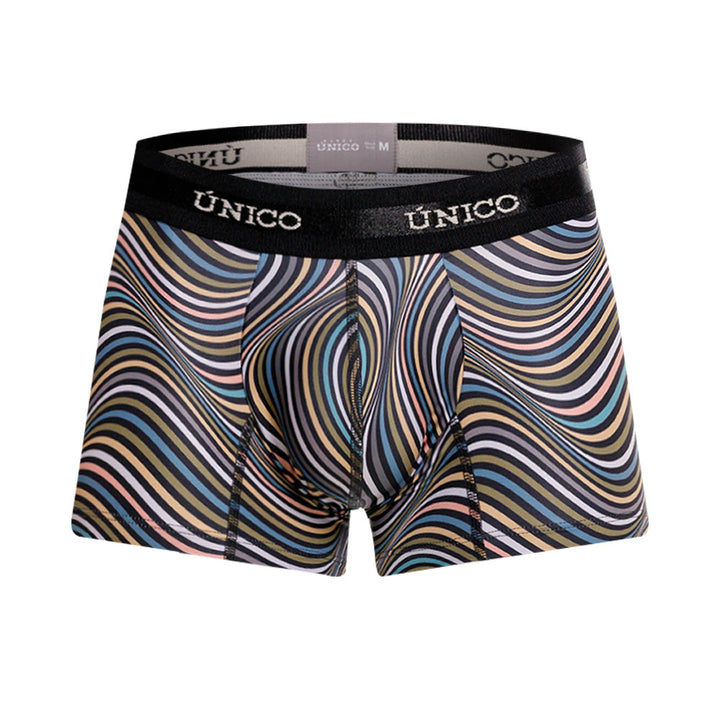 Mundo Unico Resonante Men's Trunk Underwear | Black