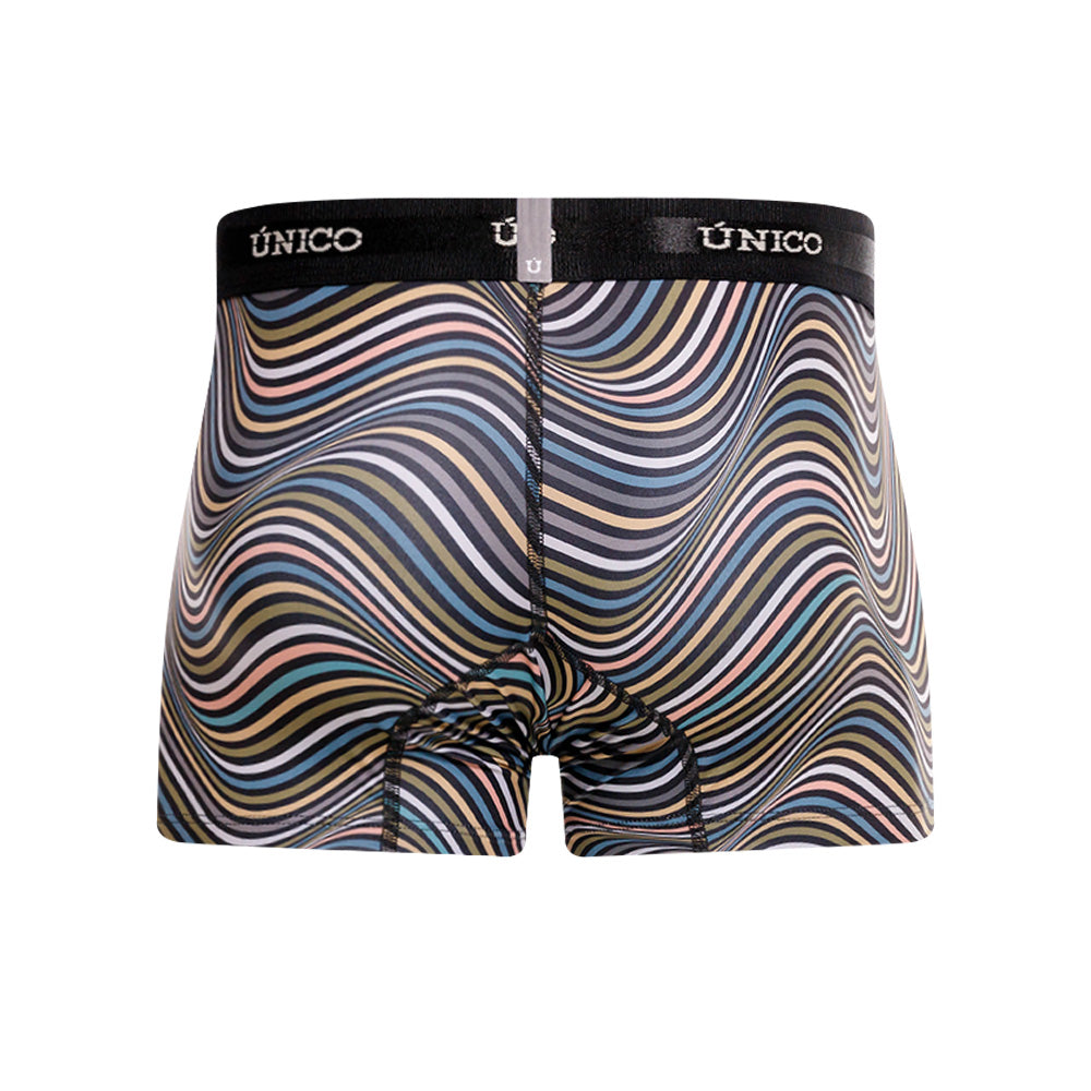 Mundo Unico Resonante Men's Trunk Underwear | Black