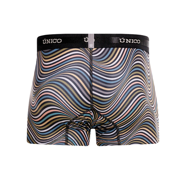 Mundo Unico Resonante Men's Trunk Underwear | Black