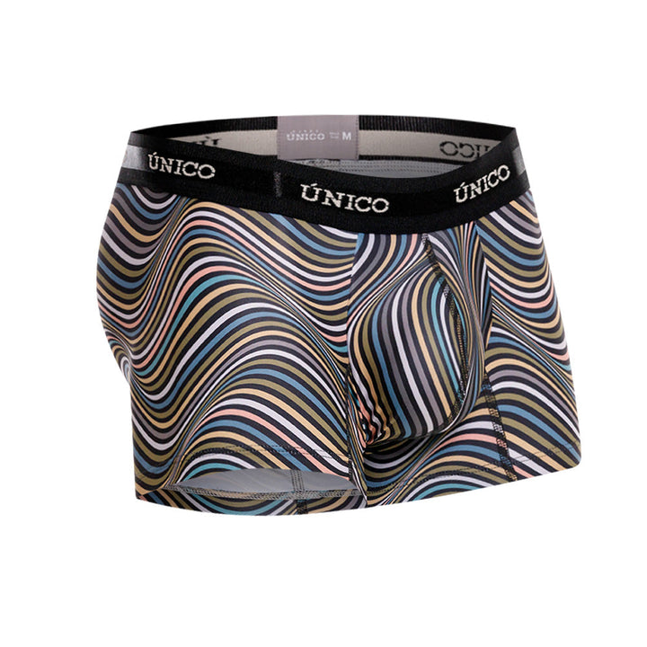 Mundo Unico Resonante Men's Trunk Underwear | Black