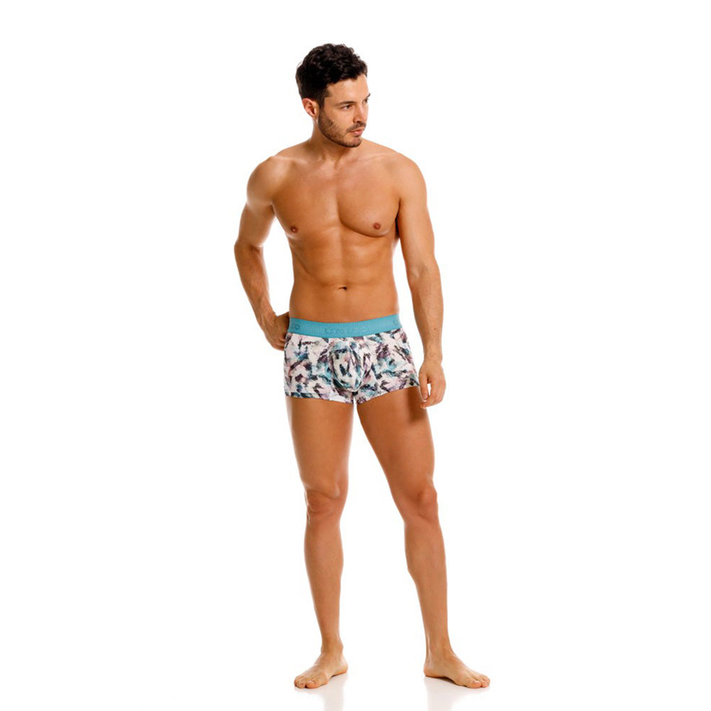 Mundo Unico Roseton Men's Trunk Underwear | White