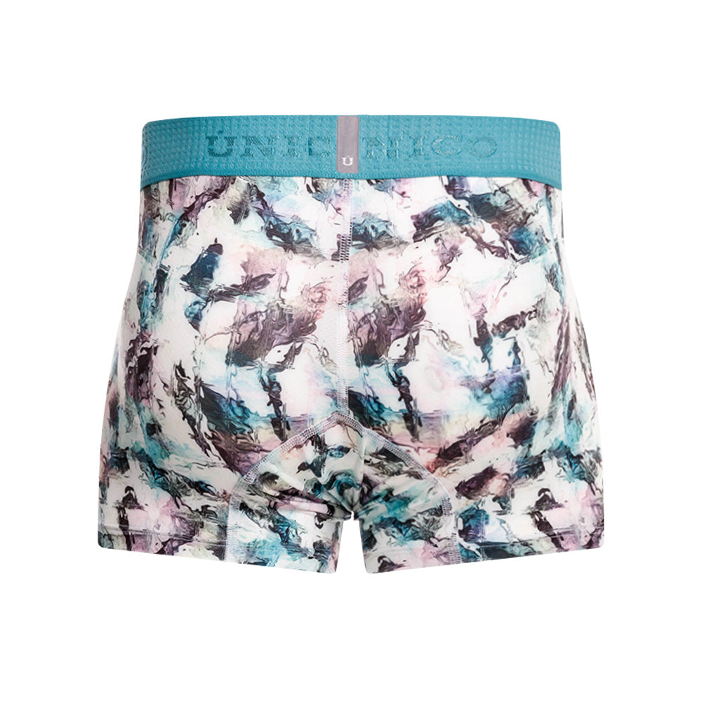 Mundo Unico Roseton Men's Trunk Underwear | White