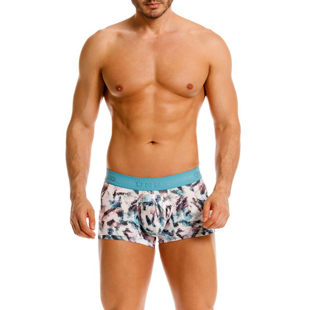 Mundo Unico Roseton Men's Trunk Underwear | White