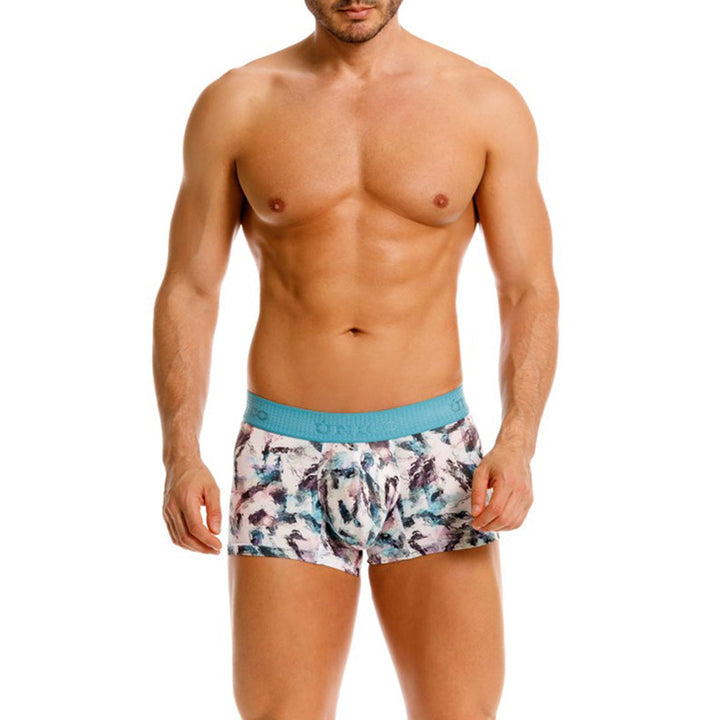 Mundo Unico Roseton Men's Trunk Underwear | White