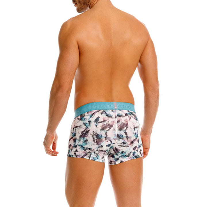 Mundo Unico Roseton Men's Trunk Underwear | White